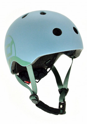 Children's helmet Scootandride Steel blue XXS / S